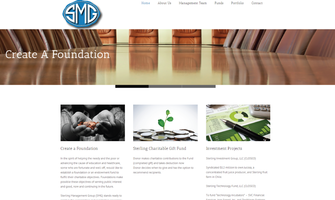 SMG Website Redesign