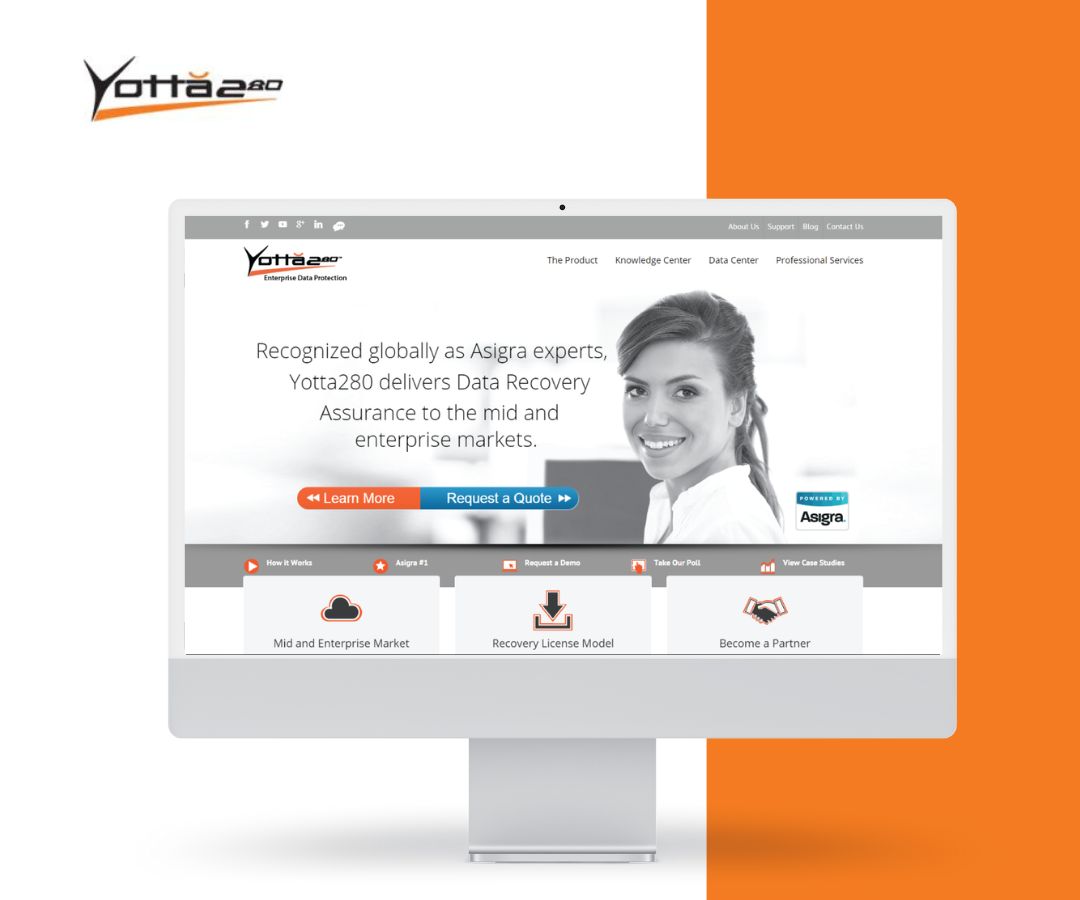 Yotta280 Website Redesign