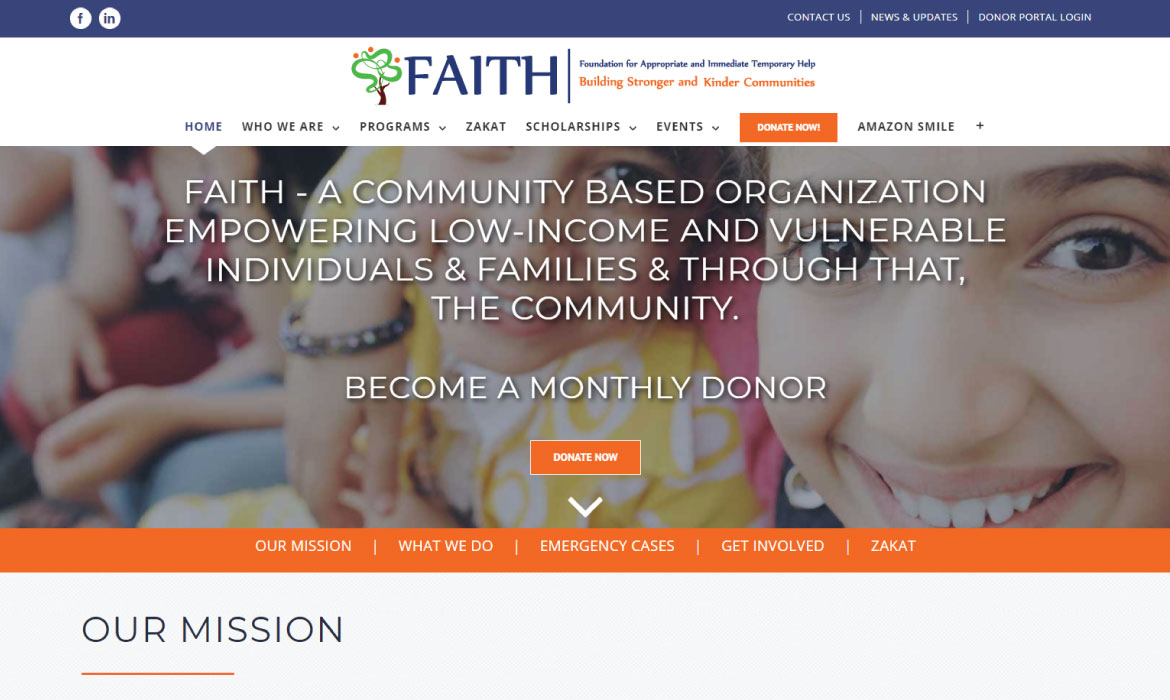 FAITH Website