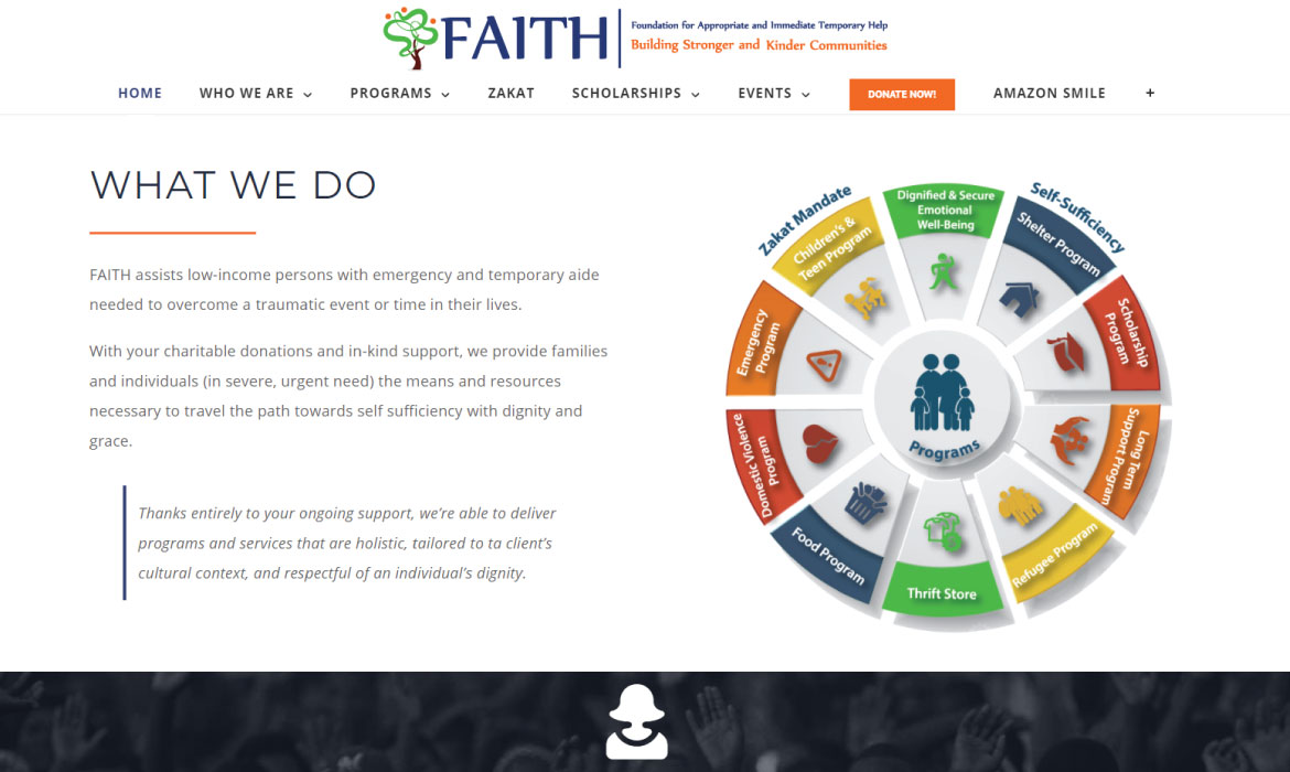Faith2 FAITH Website all work