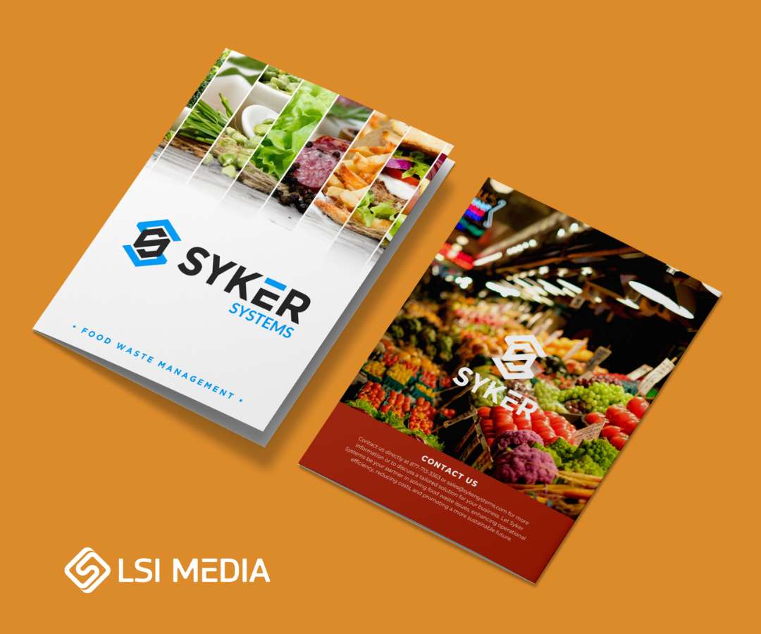 Syker BROCHURE 3 Syker Systems: New Website, Social Media Marketing, Graphic Design EDG