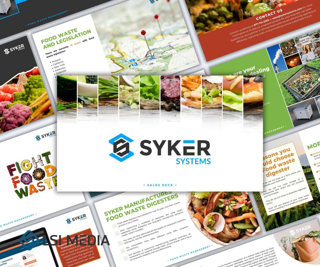 Syker DECK Syker Systems: New Website, Social Media Marketing, Graphic Design EDG