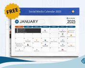 Social Media Content Calendar