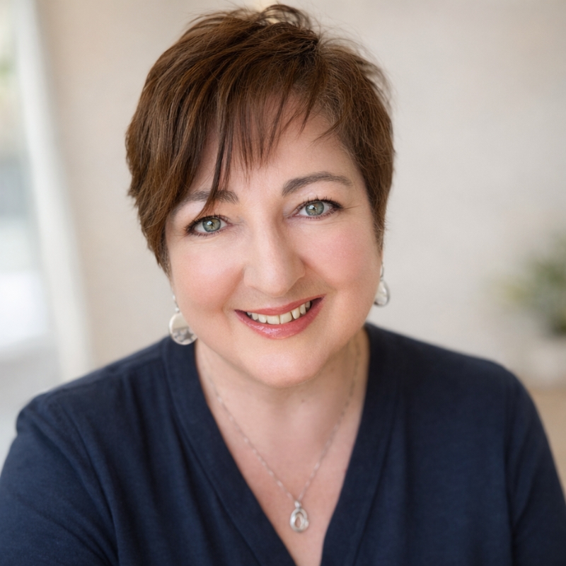 LSI Media COO Sabine Grant LSI Media COO Sabine Grant, PMP, DHS Certified Trusted Tester, Adobe Product Specialist headshot in office